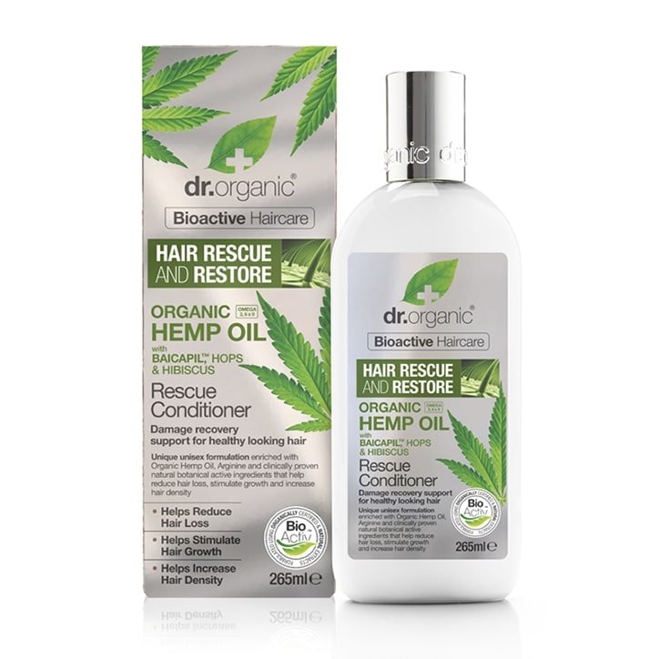 Dr Organic Hemp Oil Rescue & Restore Conditioner 265ml